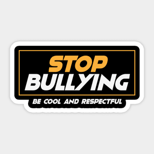 Stop Bullying Sticker